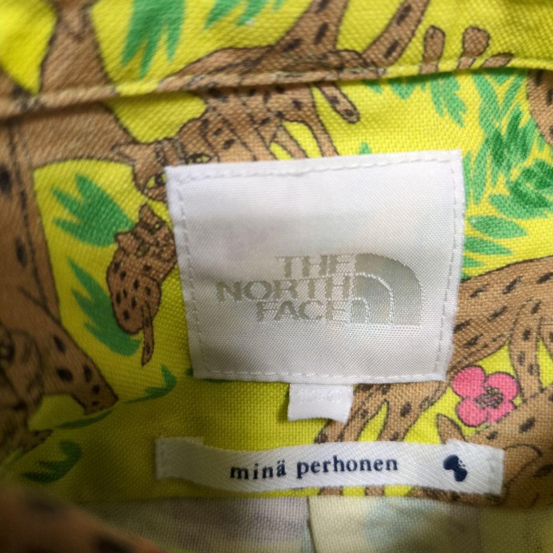 The North Faceアロハシャツ ヒョウ柄上下セット130 cm