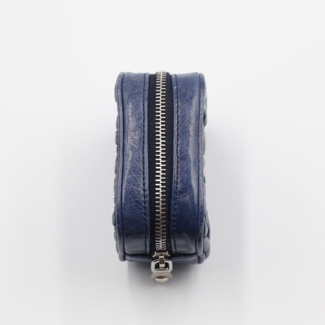 miu miu ミュウミュウ マテラッセ ミニポーチ ケース ブルー