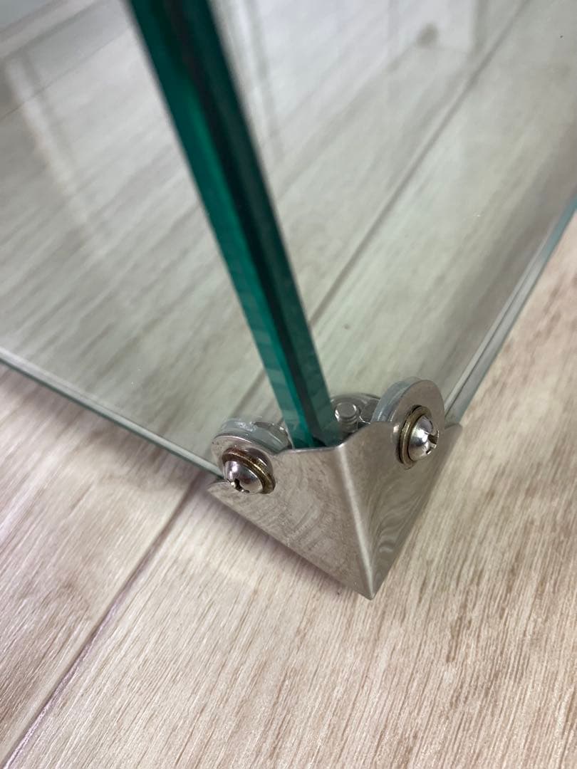 最終値下げ 美品 卓上ガラスケース 昭和レトロ ショーケース 全面ガラス 古道具