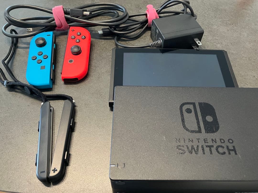 Nintendo Switch 青赤ジョイコン 元箱付き