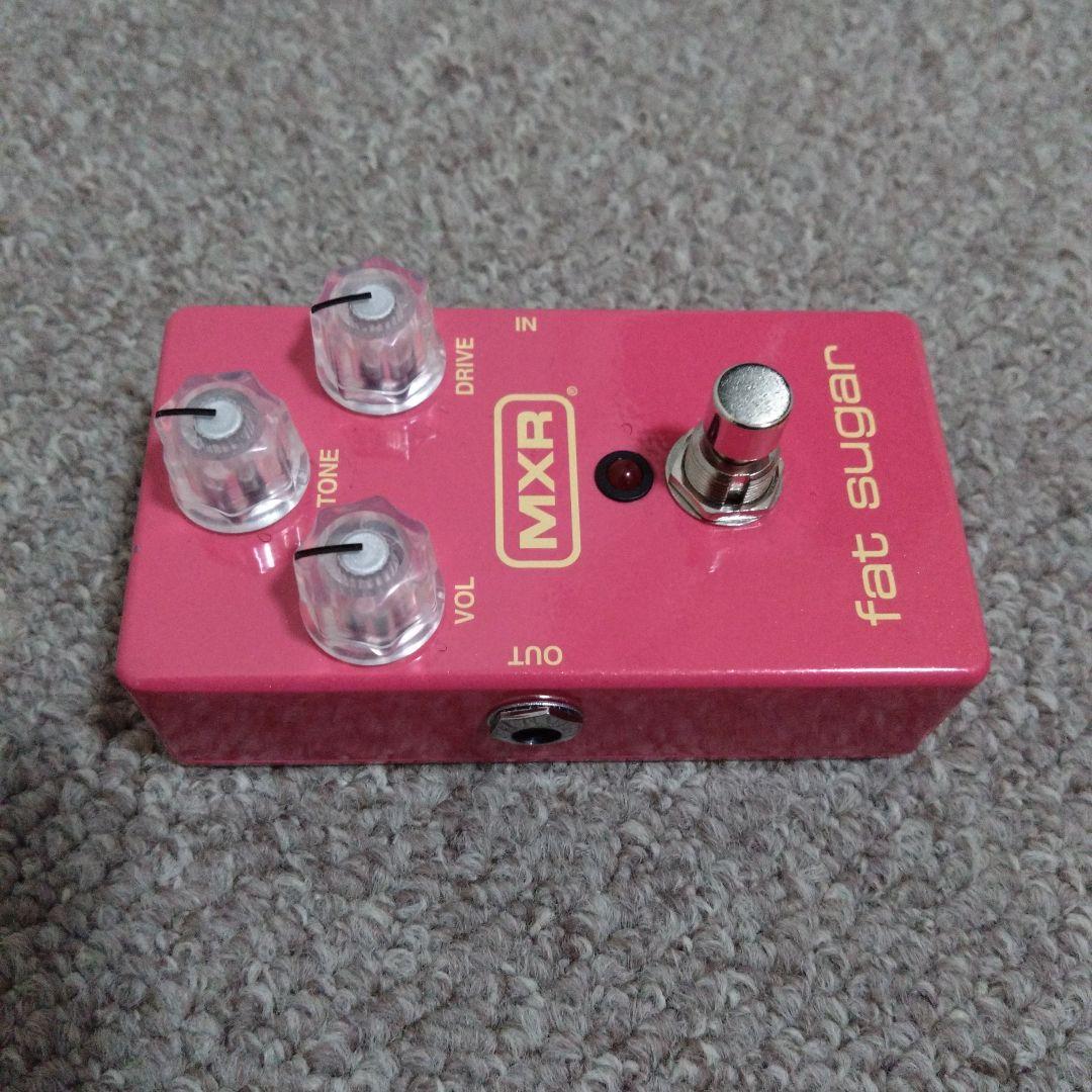 mxr fat sugar オーバードライブ ギター エフェクター