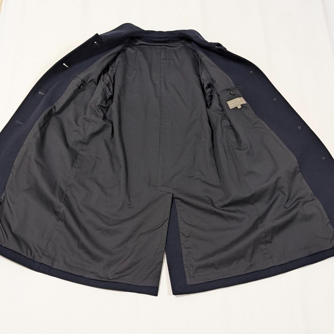 定価8.5万✨️ マーガレットハウエル ウールステンカラーコート ネイビー 1