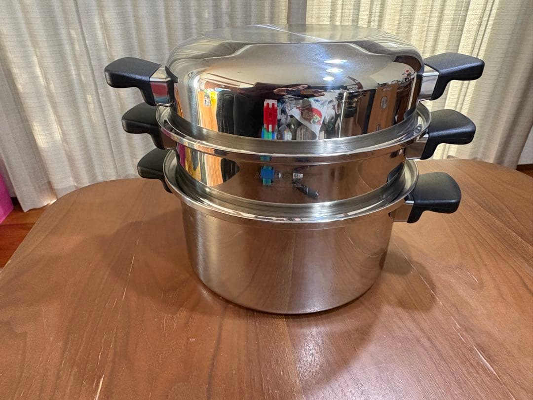 さらに値下げしました！アムウェイクイーンクック 4L＋6Lシチューパンセット