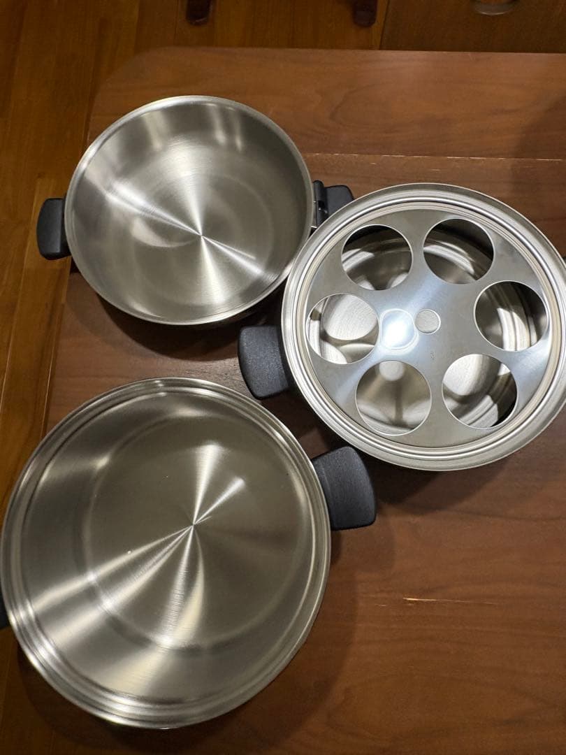 さらに値下げしました！アムウェイクイーンクック 4L＋6Lシチューパンセット