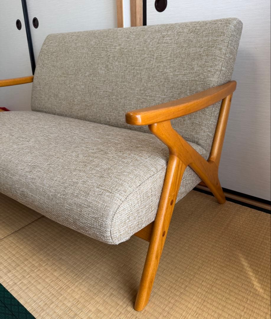 廃盤　unico◆ウニコ◆FIVE◆2シーターソファー/二人掛け