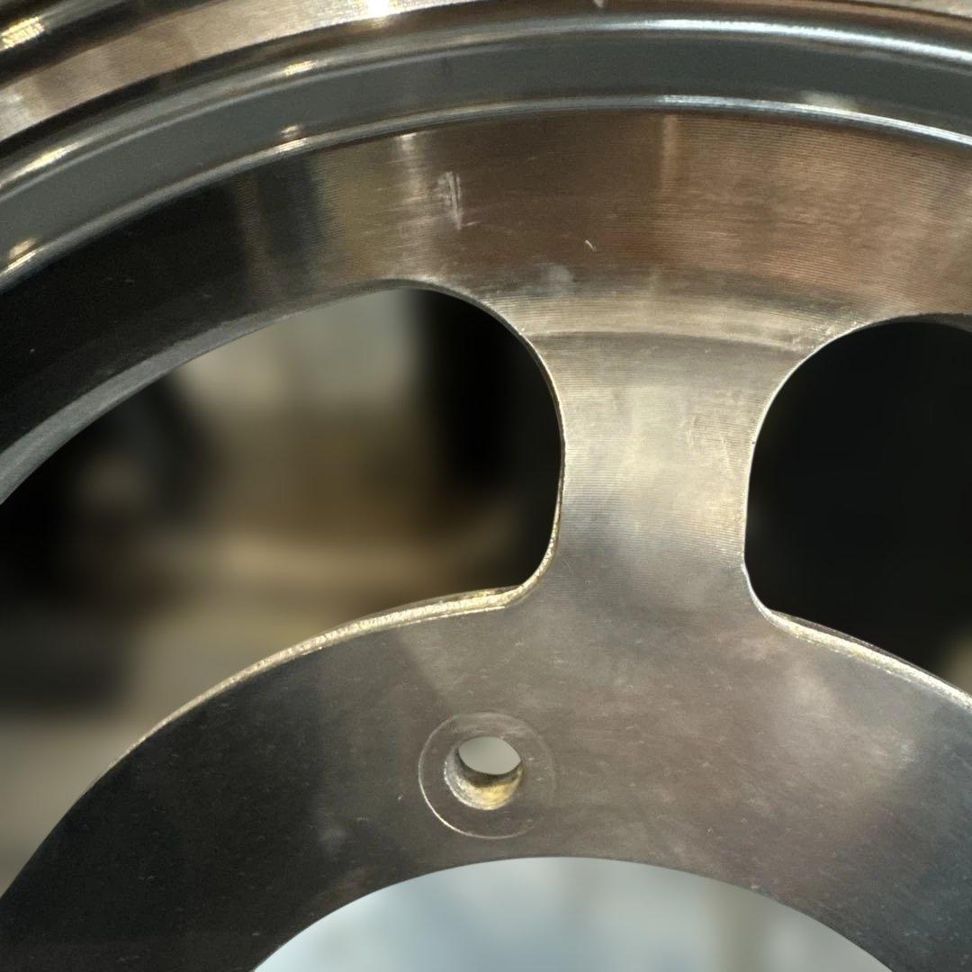 じ*丸様 ジャイロキャノピー　2スト フロントアルミ　12インチ　DURO