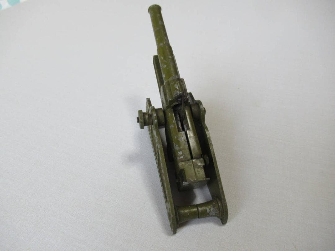◆希少 美品 1950年代 日本製！アンチモニー製 高射砲 玩具/おもちゃ