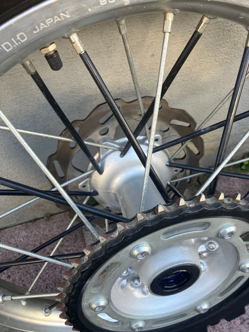 wr250rオフロード前後ホイールタイヤセット