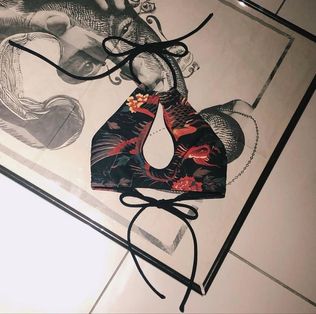 新品未使用！juemi 水着 鳳凰 HOUOH ホルターネック