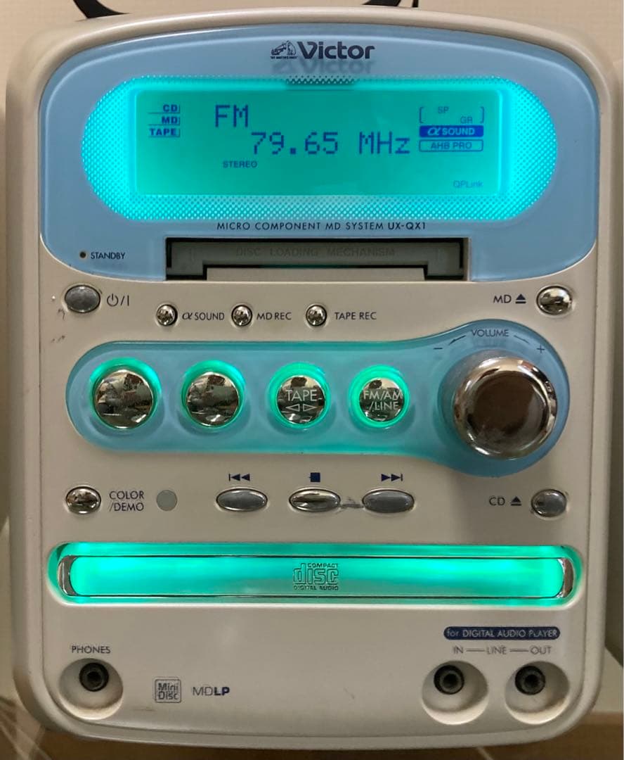 victorビクターUX-QX1オールインワン【希少可動品】