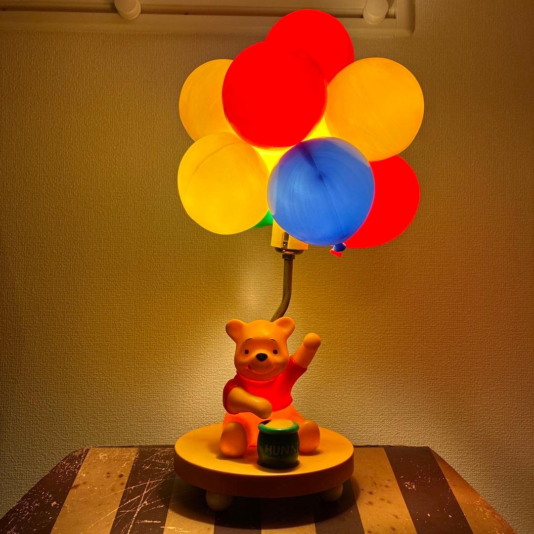 80's プーさん ヴィンテージ バルーンランプ Winnie the Pooh
