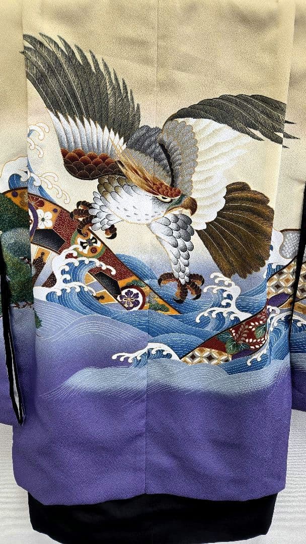 七五三 5歳 男児 着物 羽織 袴 セット 長尺