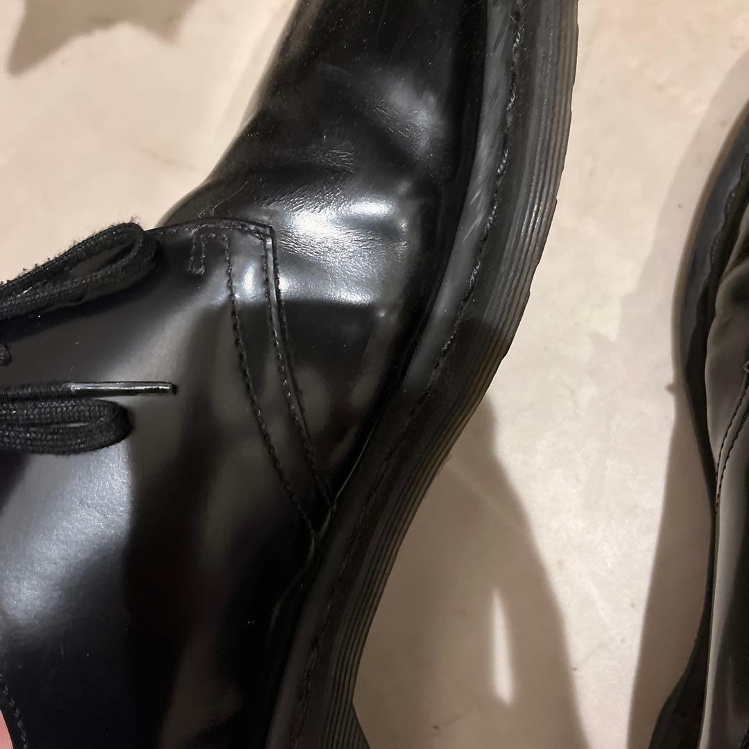 黒レザー レースアップシューズ　ドクターマーチン　AF500 ARCHIE