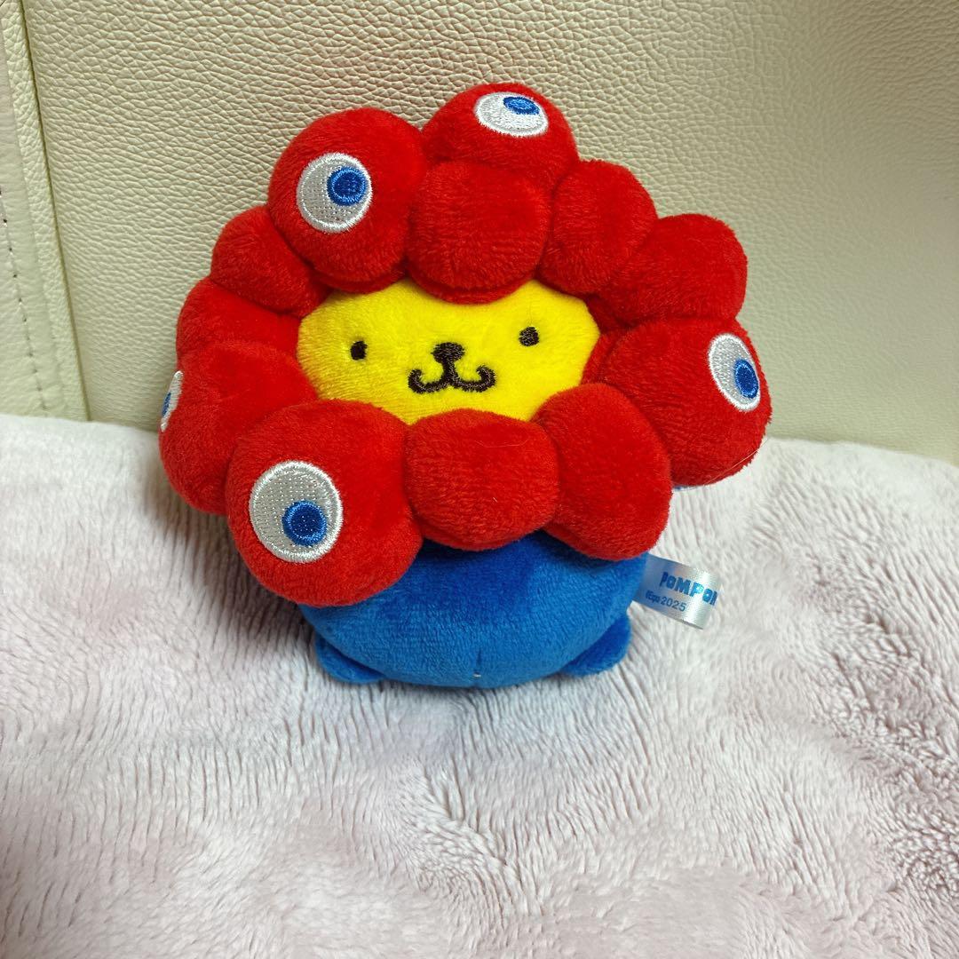 万博　ミャクミャク　ポムポムプリン　カラビナ　マスコット　なりきり