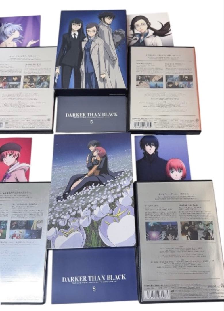 DARKER THAN BLACK -流星の双子- DVD 全8巻セット アニメ