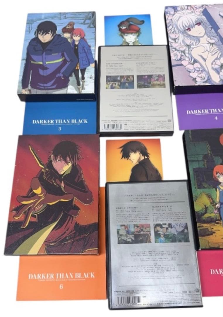 DARKER THAN BLACK -流星の双子- DVD 全8巻セット アニメ