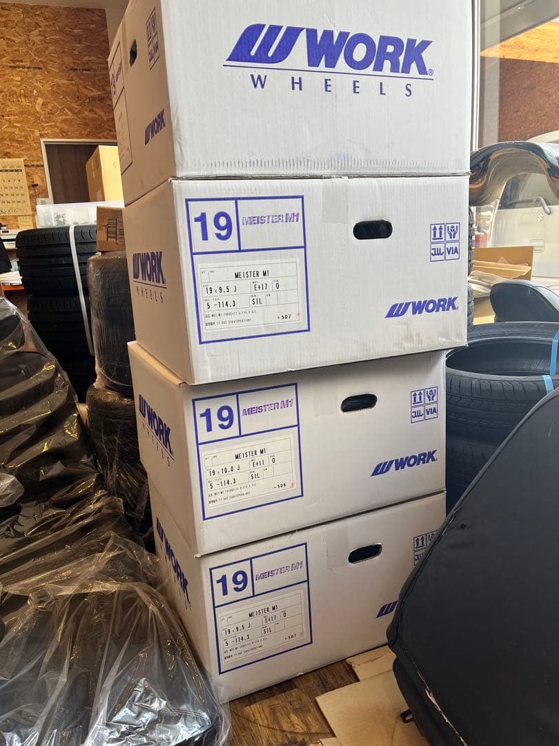 タイヤ・ホイール WORK MISTER M1 19inch