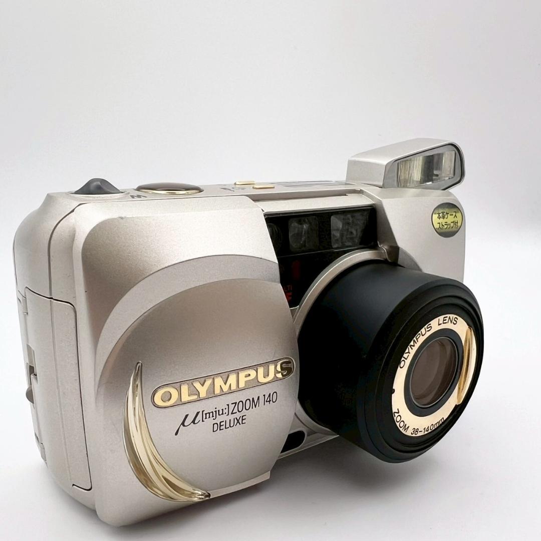 【動作品】OLYMPUS μ[mju:] ZOOM140 フィルムカメラ