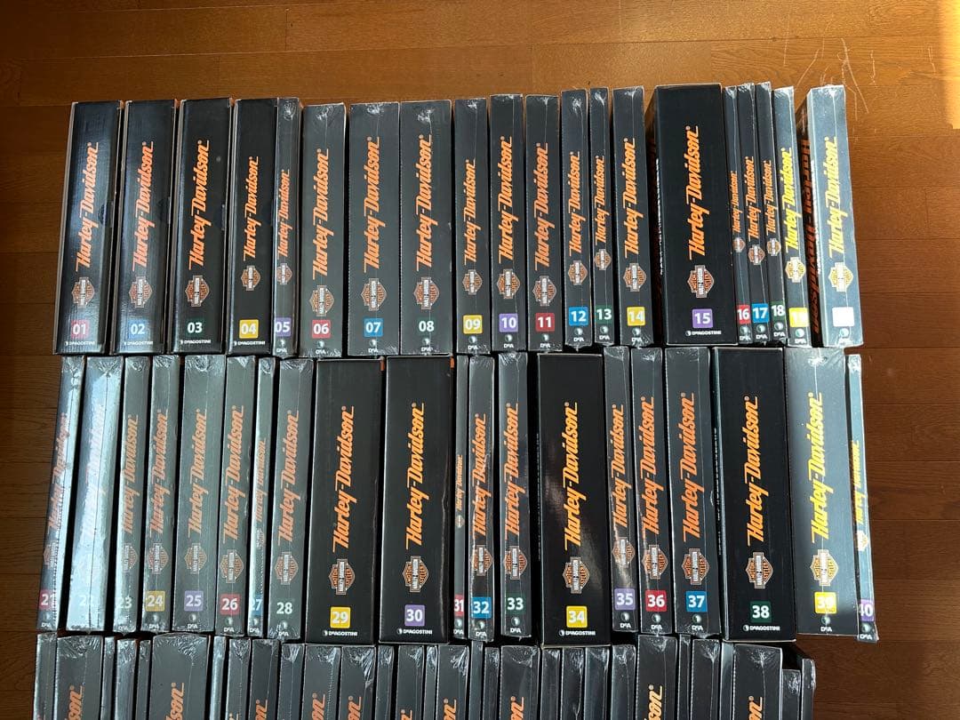 デアゴスティーニ ハーレーダビッドソン ファットボーイ 1/4 全巻未開封