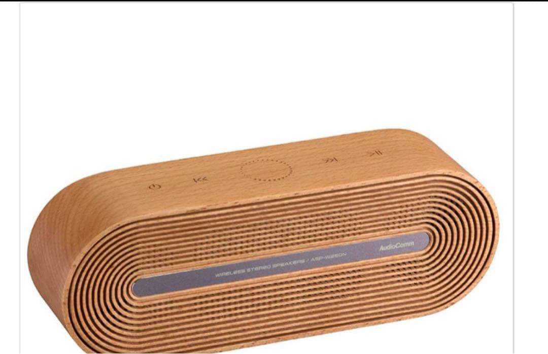 新品】AudioComm ASP-W250N ワイヤレススピーカー 2個セット