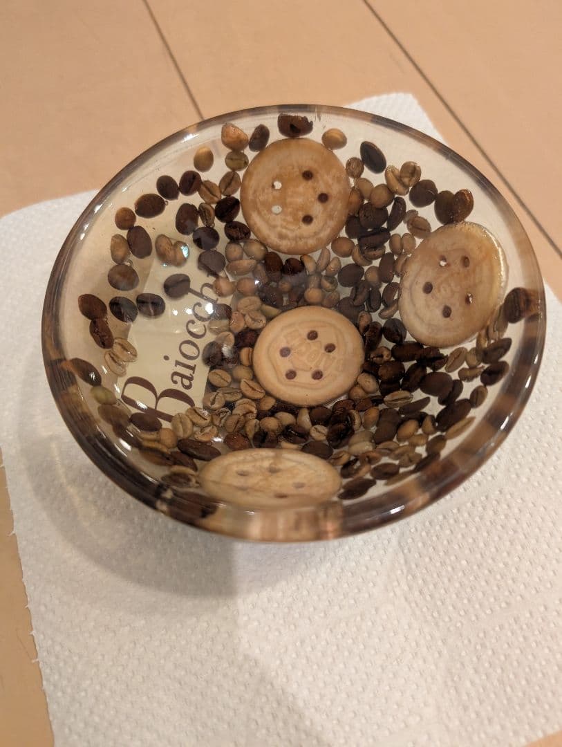 コーヒー豆＆クッキー　ソーサー