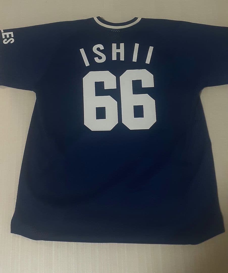 タ*ン様 石井琢朗　大洋ホエールズ　復刻ユニホーム。背番号66 横浜ベイスターズ
