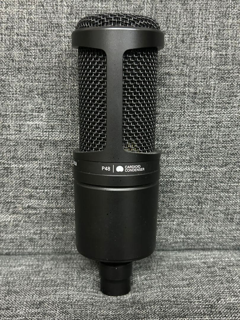 オーディオテクニカ　コンデンサーマイク　AT2020 おまけ付き