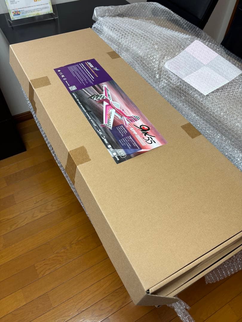 即発送★ラジコン電動飛行機　YAK55 3D モーターその他付属付　[未組立]