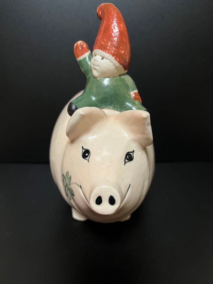 リサラーソン Lisa Larson TOMTE with PIGGY