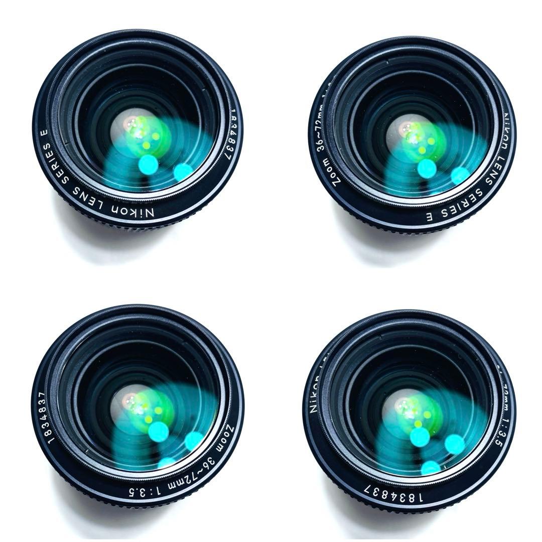 Nikon FE フィルムカメラ 36〜72mmレンズ ストラップ セット