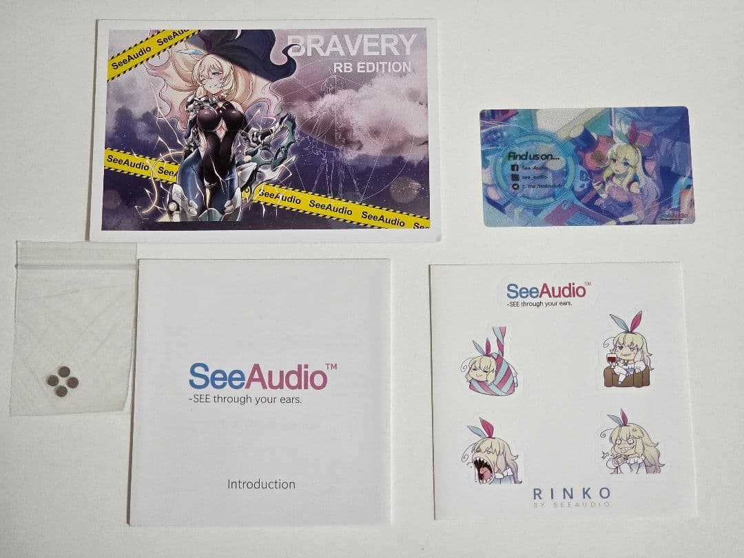 イヤホン SeeAudio Bravery RB Edition