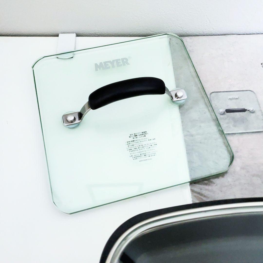 【美品/レシピ付き】MEYER マイヤー スクエアグリルパン 24cm