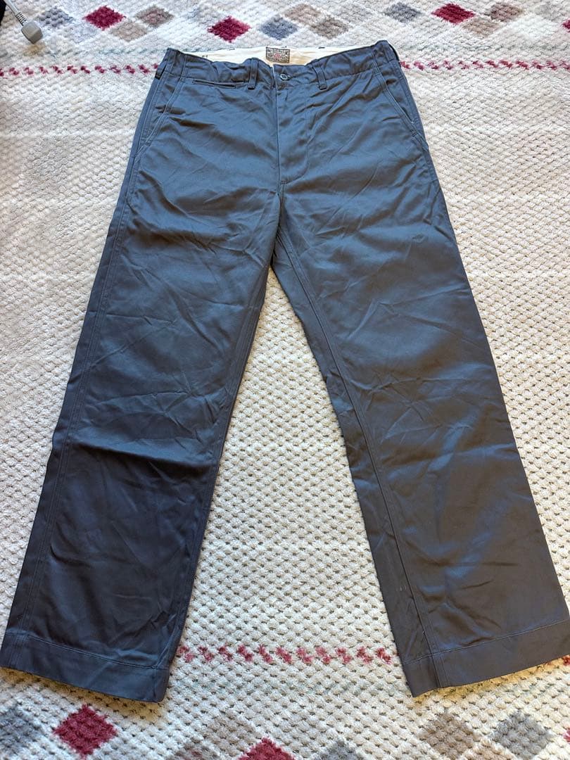 バズリクソンズ　チノ　ショップ別注モデル W31　グレー