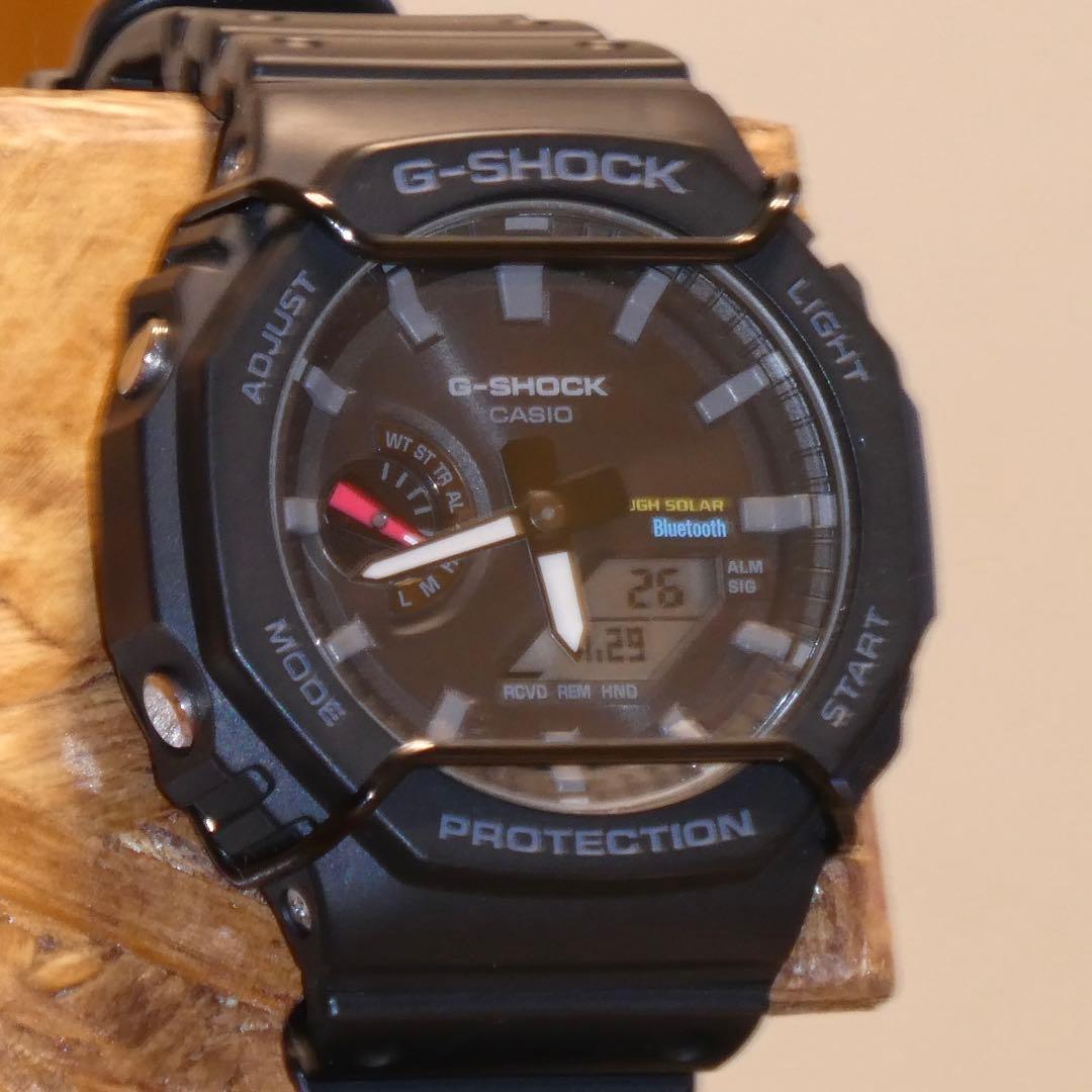 【バンパー付き】CASIO G-SHOCK GA-B2100-1A1JF