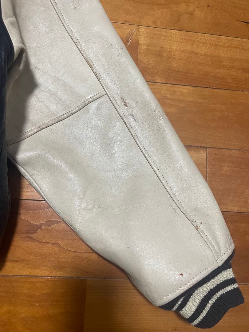 AVIREX レザースタジャン　インディアン