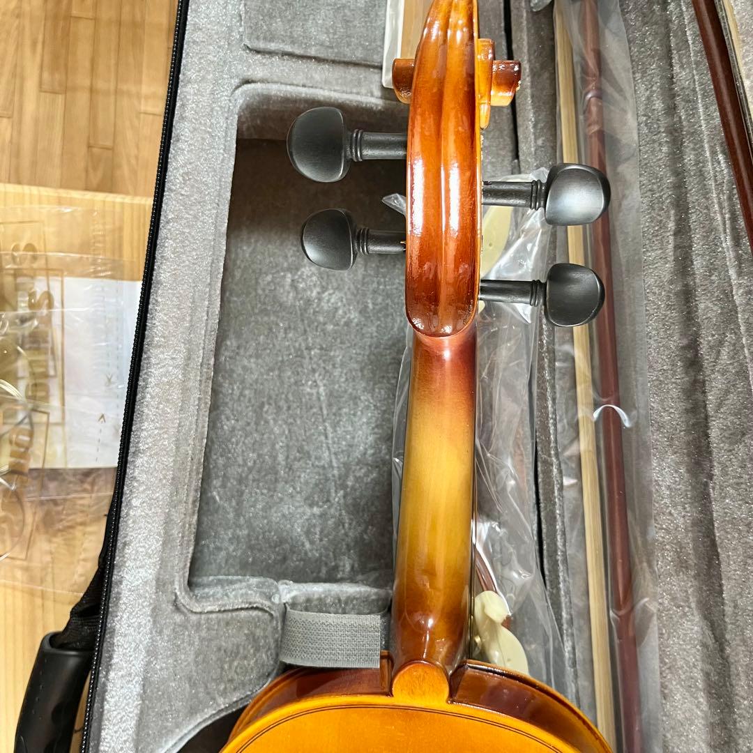 Eastarバイオリン 4/4 単板 ソリッド 弓2本