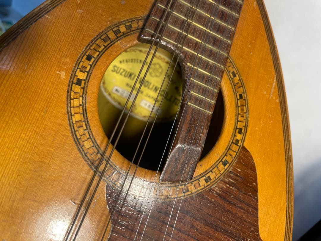スズキ SUZUKI マンドリン 1965年製 希少品 リペアベース
