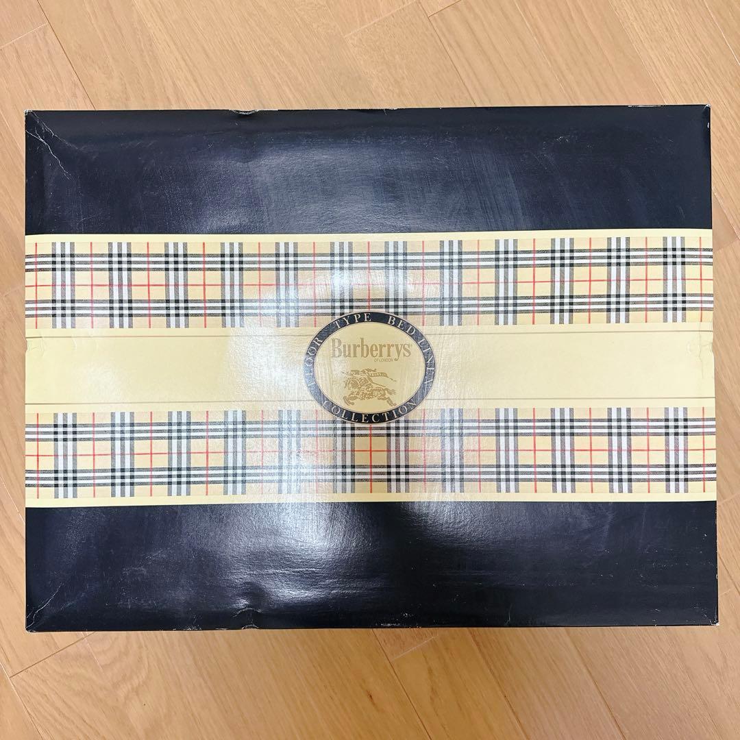 Burberrys　バーバリー　純毛毛布　チェック柄 140×200cm