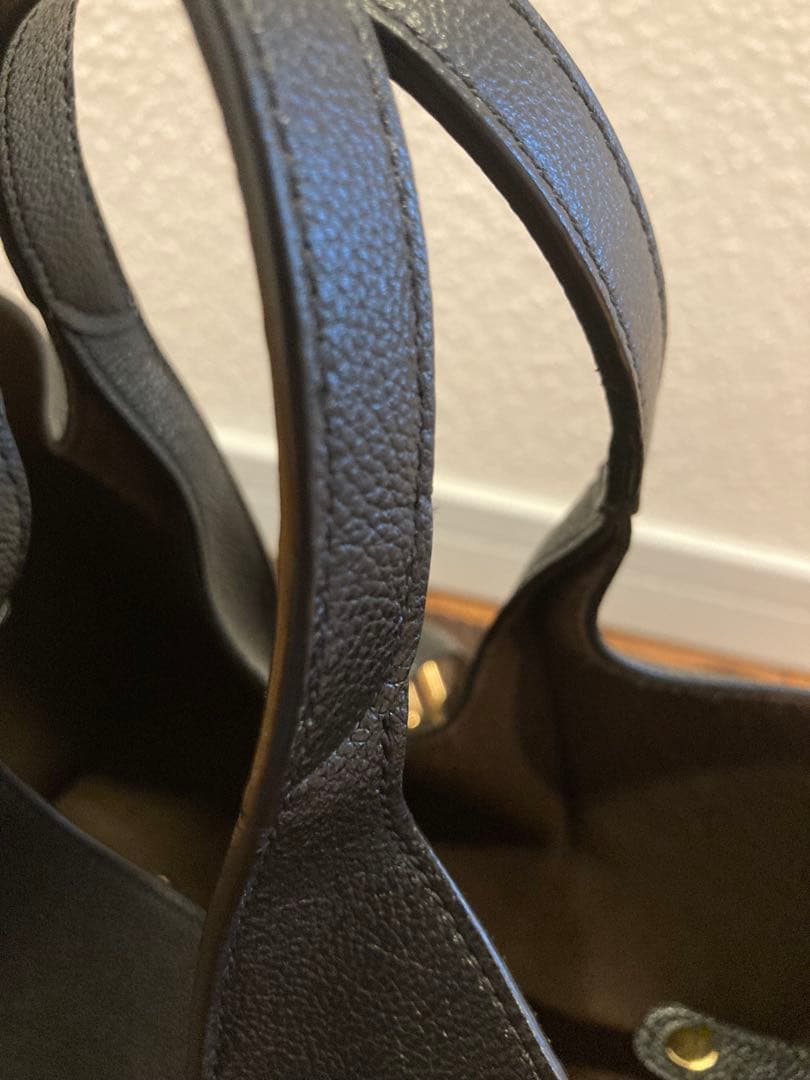 トッズ TOD'S タイムレス ミニ ショッピングバッグ ショルダー ブラック