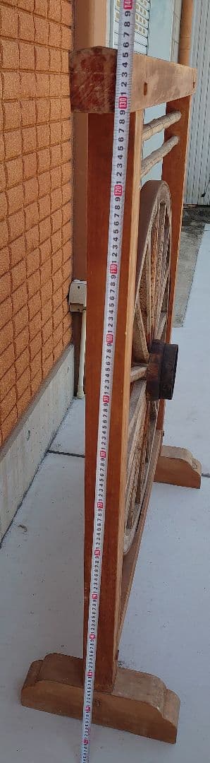 大八車 車輪 大型ガーデニング車輪　直径約90cm ☆お引取り限定☆