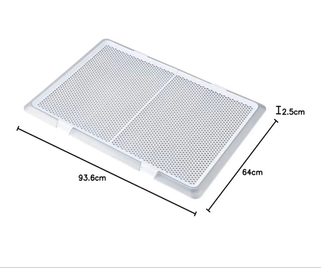 ボンビアルコン　トイレトレー　クリアメッシュ　XL