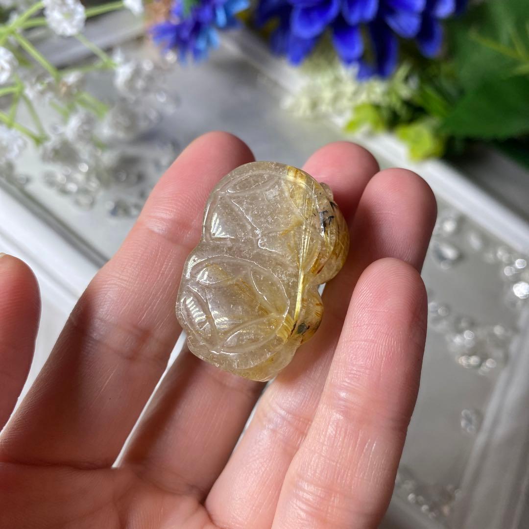 タイチンルチルクォーツ 貔貅