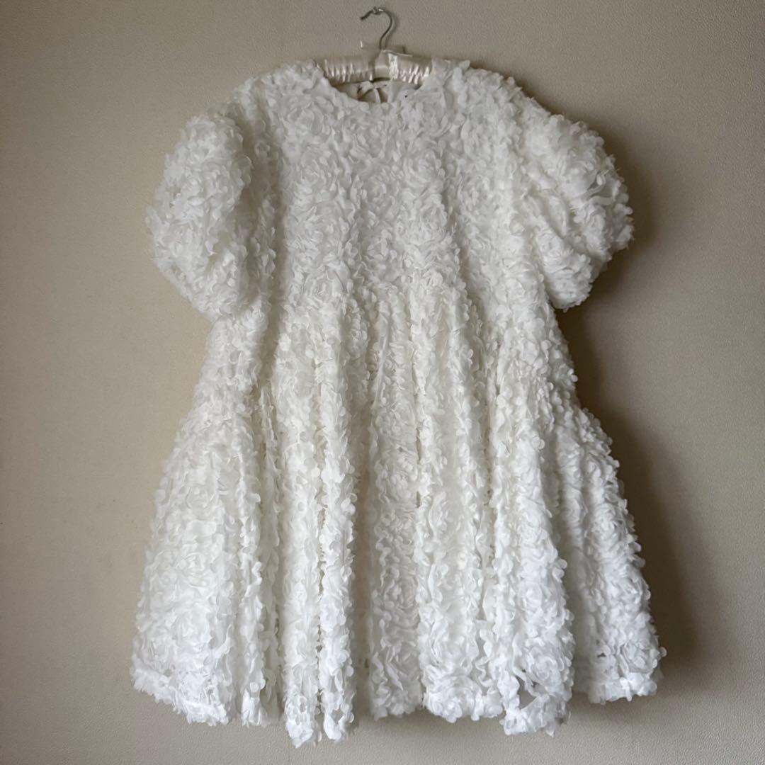 Bibiy ビビィ　白　ワンピース　FLORENCE MINI DRESS