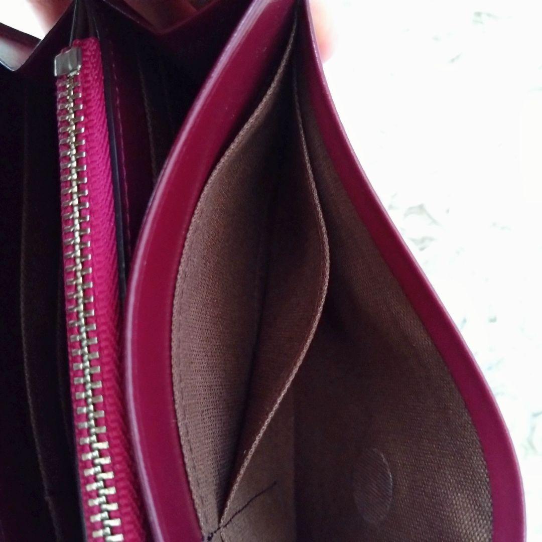 【美品】ヴィヴィアンウエストウッド　ボルドー　長財布　牛革　箱付　ギャランティ付