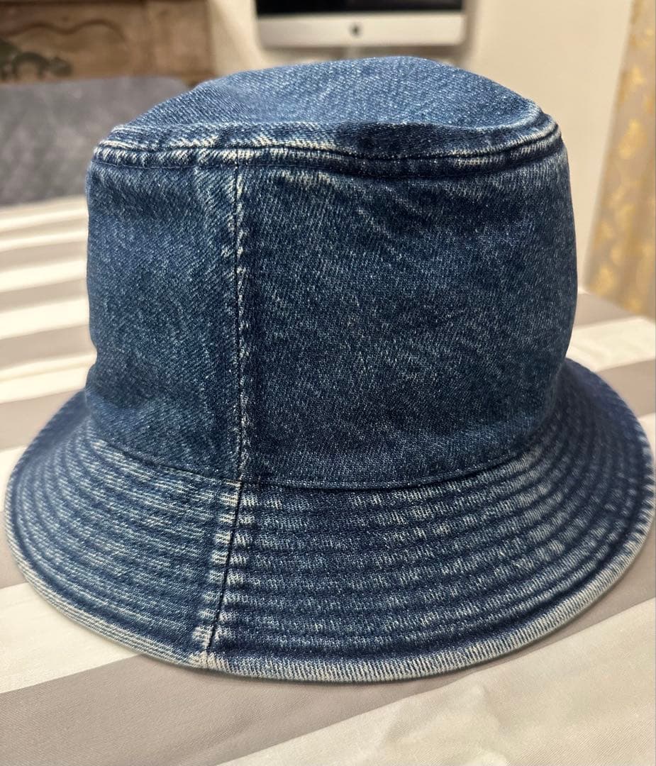 【最終売切り！】セリーヌ デニム バケットハット S レディース ユニセックス