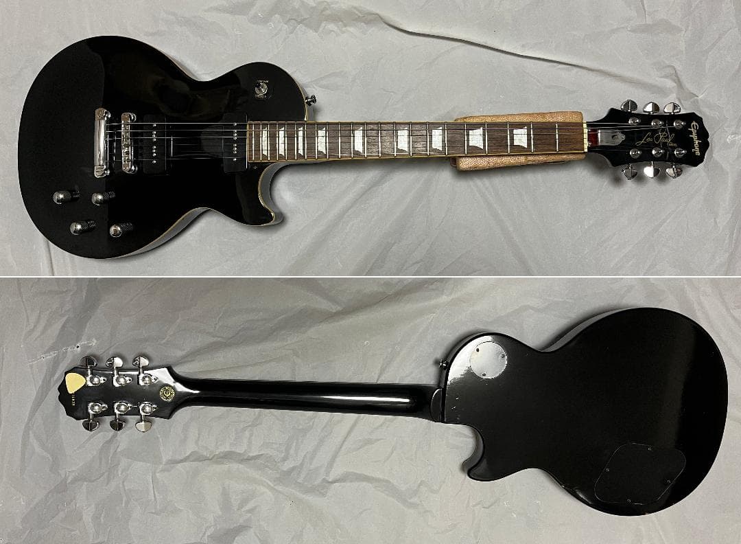 epiphone Les Paul Standerd 黒 P-90