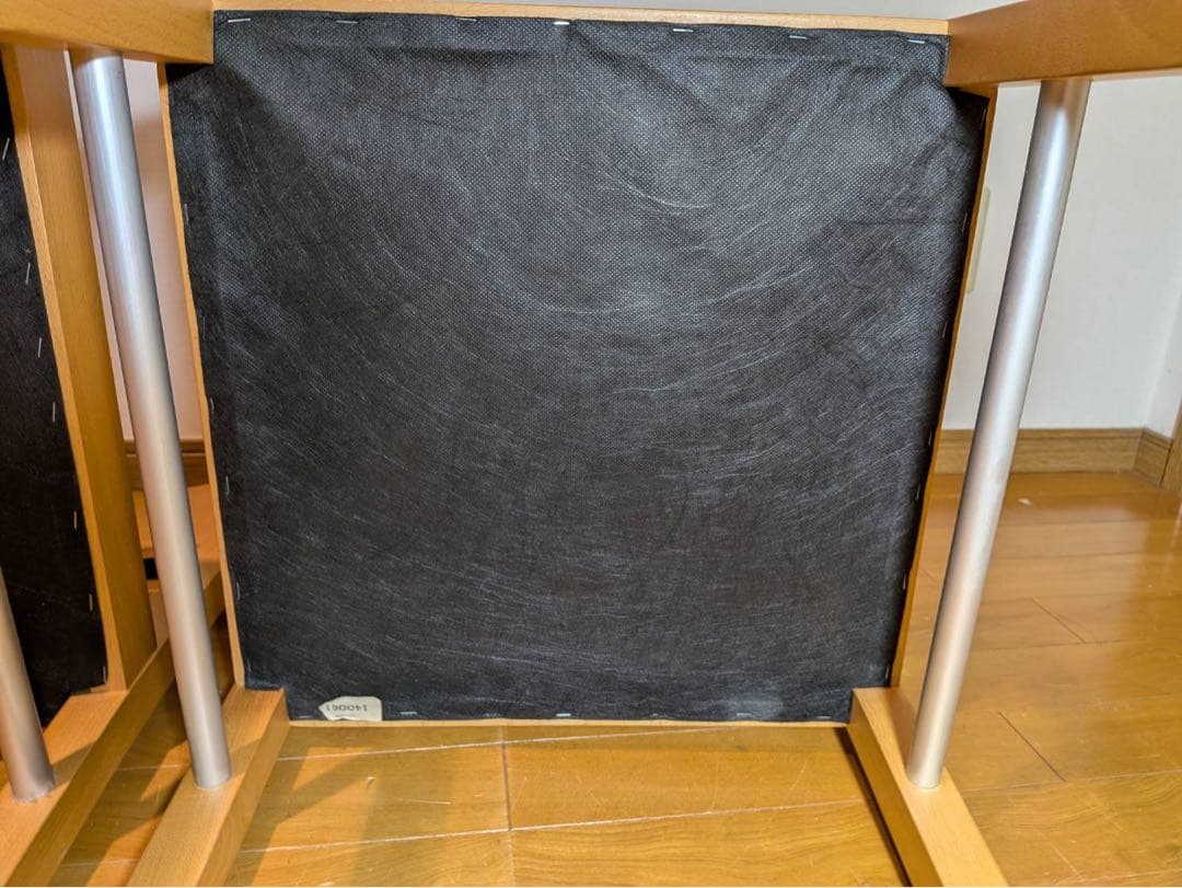 ■送料込■無印 ダイニングチェア ブナ材 木製イス 椅子 廃盤品 2脚セット