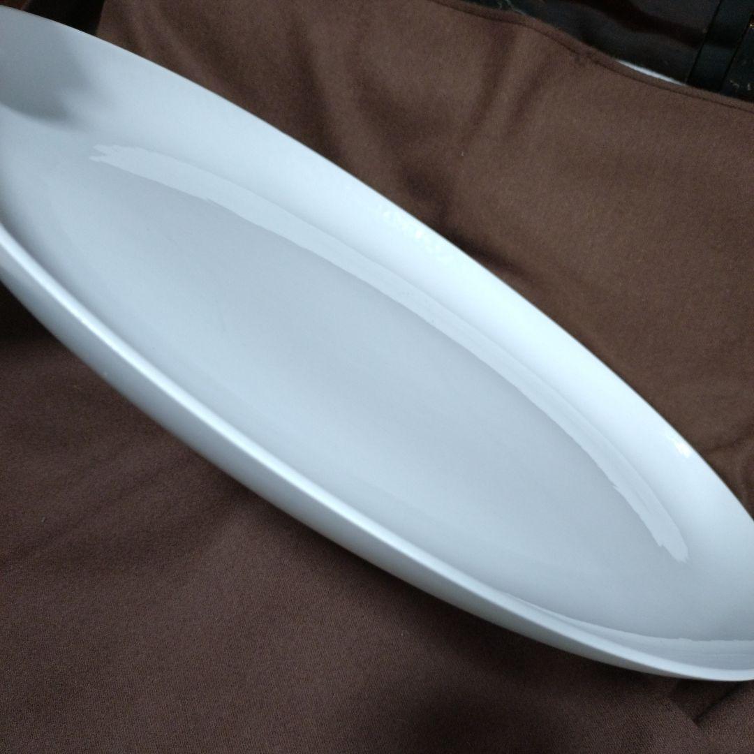 柳宗理初期作品　松村硬質陶器　matsumura ＆co 巨大オーバルプレート