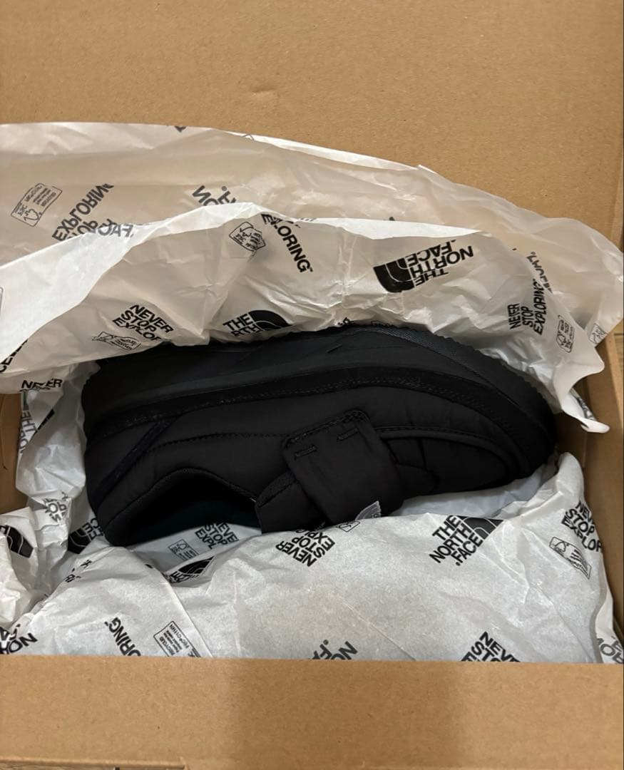 THE NORTH FACE・ヌプシローファー　２４センチ　新品タグ付　黒