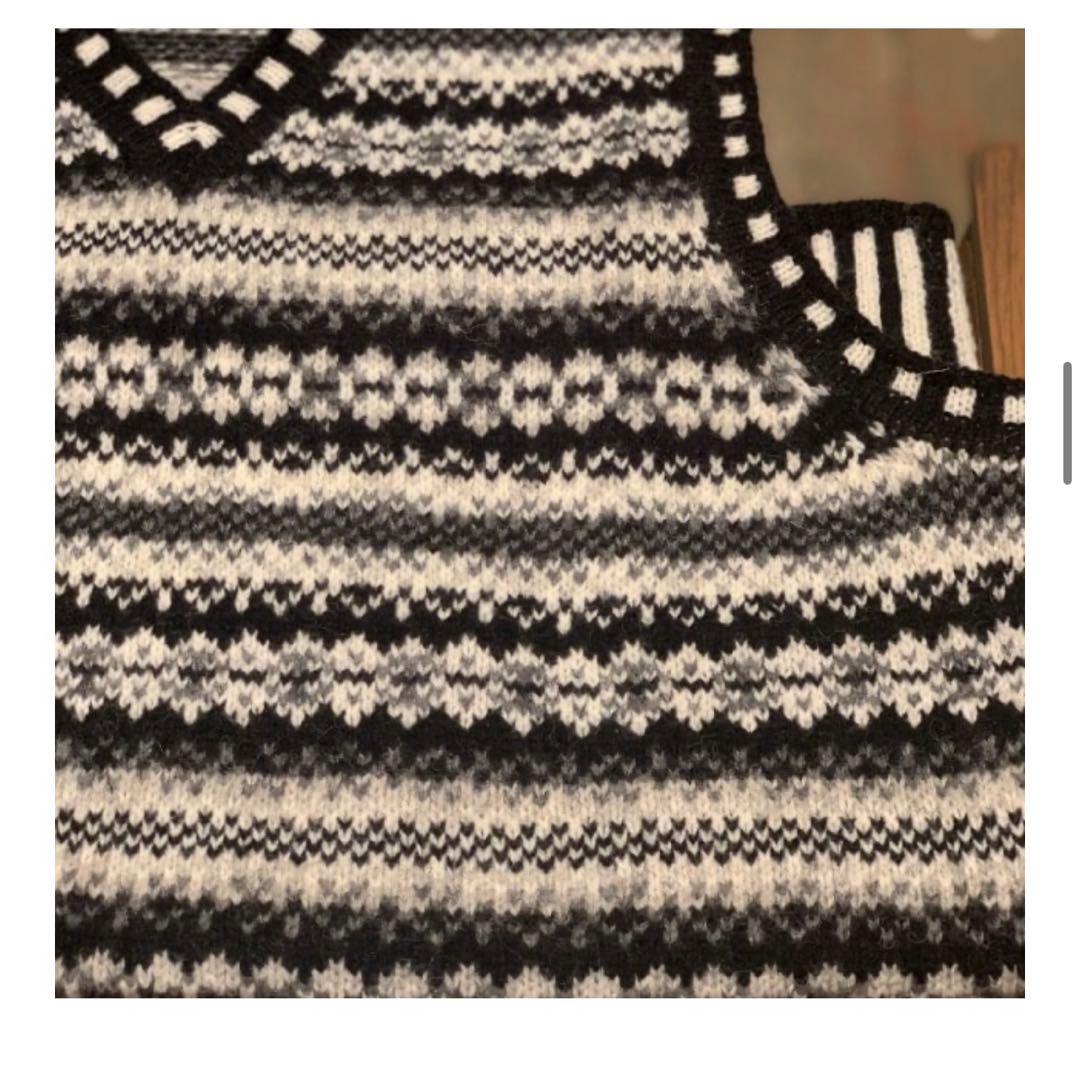 GIM BEAMS PLUS / 別注 フェアアイル ニットベスト【同日発送】